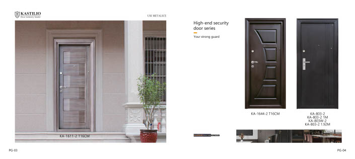 usi metalice apartament
